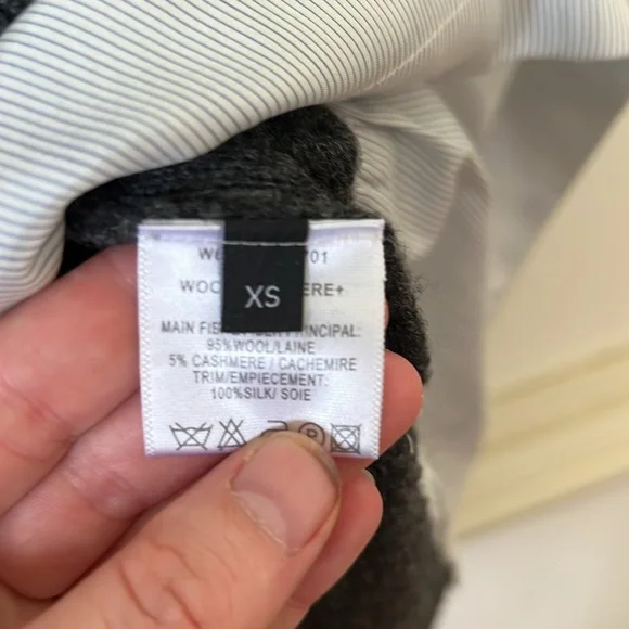 Joseph Cashair Cashmere Charcoal Knit Sweater - Picture 6 of 7